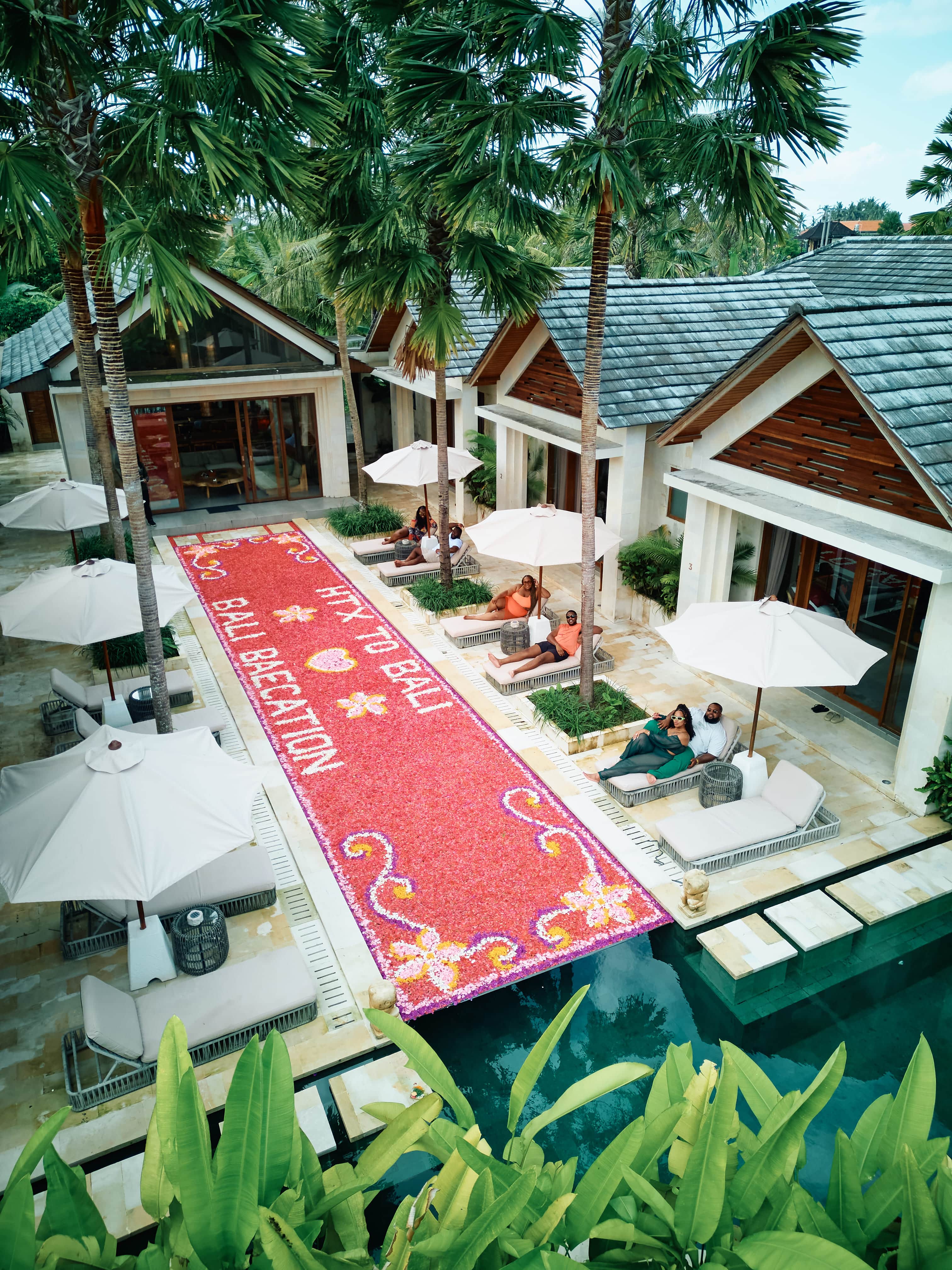 Bali Pool Flower Decoration - Birthday, Honeymoon, Anniversary 